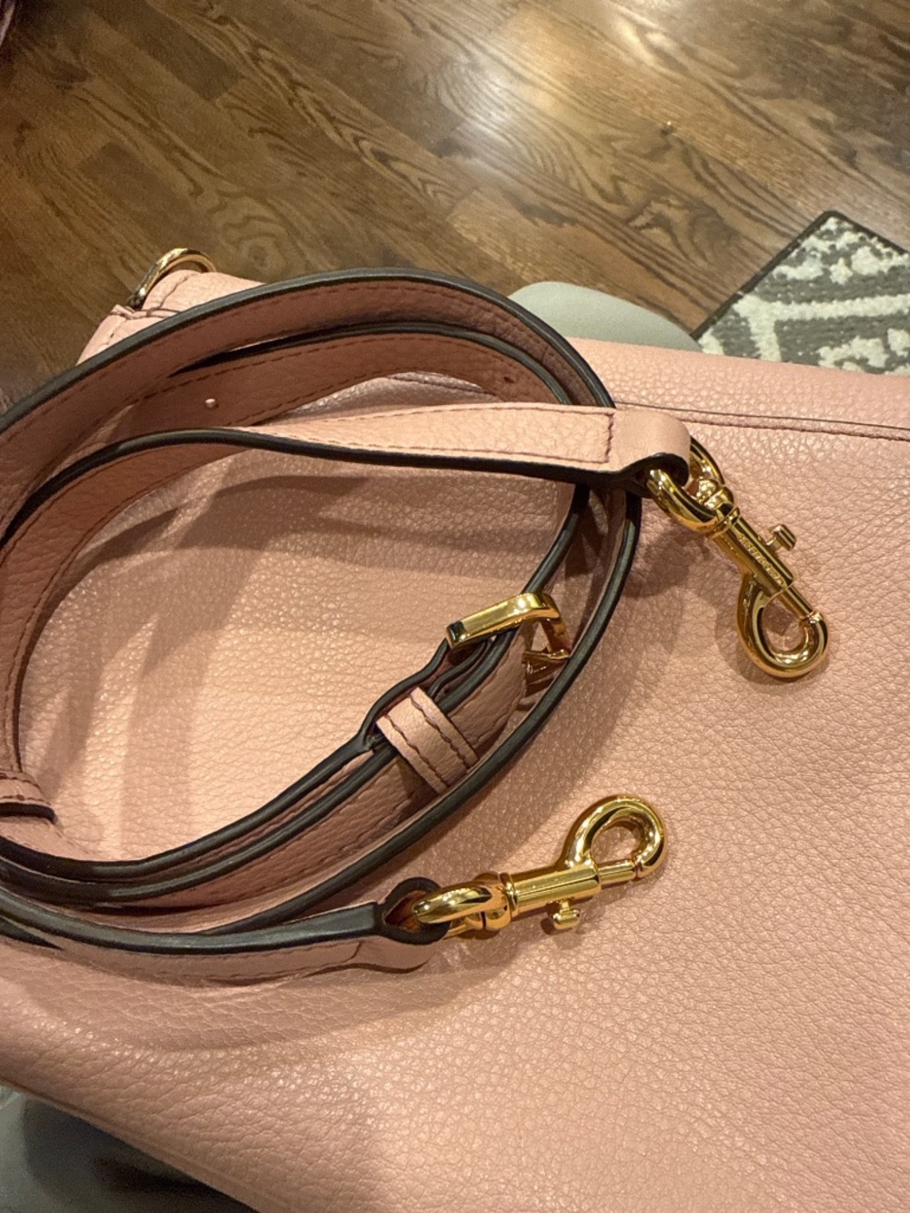 Marc Jacobs baby pink leather convertible crossbody bag - Picture 6 of 7